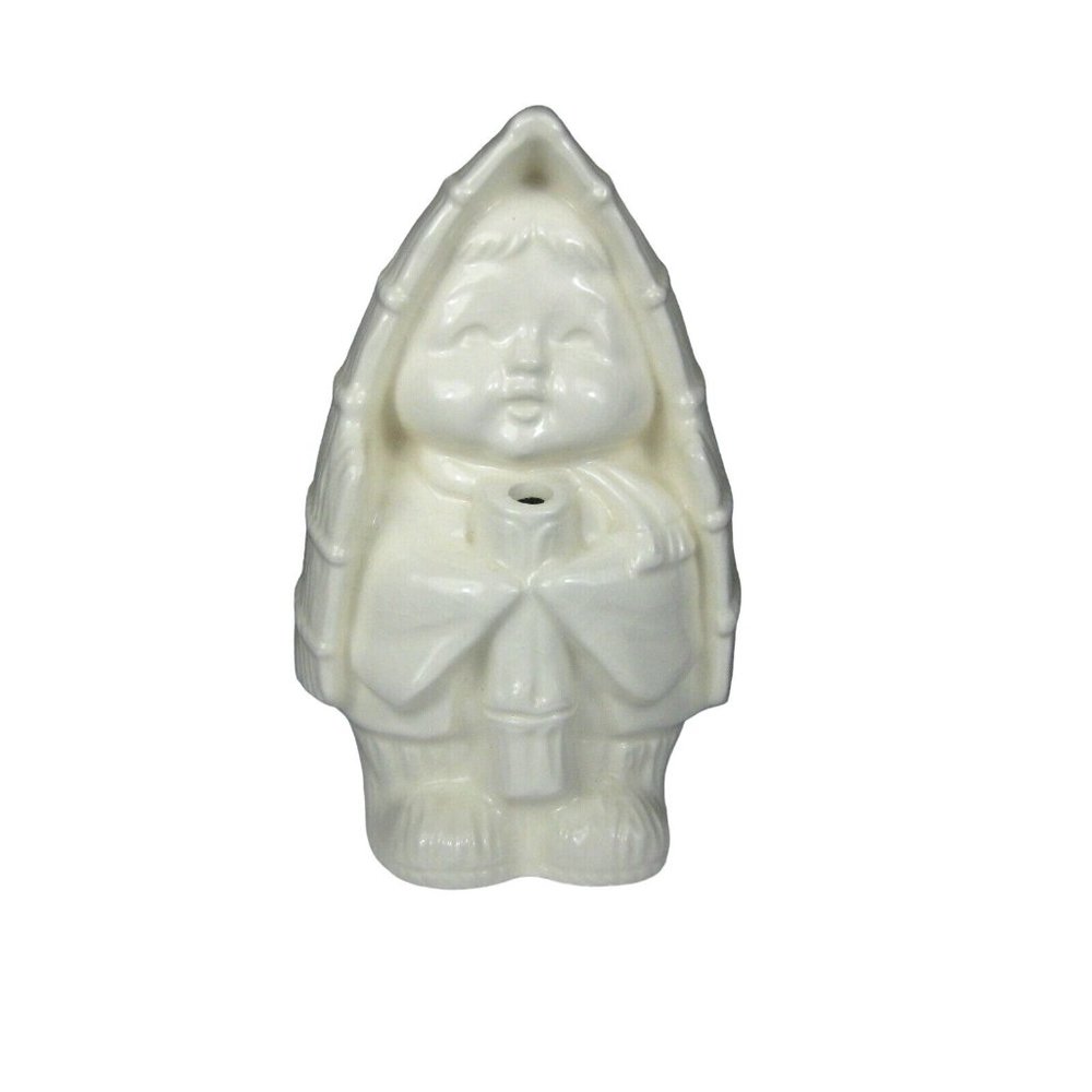 Benihana Tokyo Snow Child Tiki Mug 6.5 inch Ceramic VTG Tea Light Holder Canoe